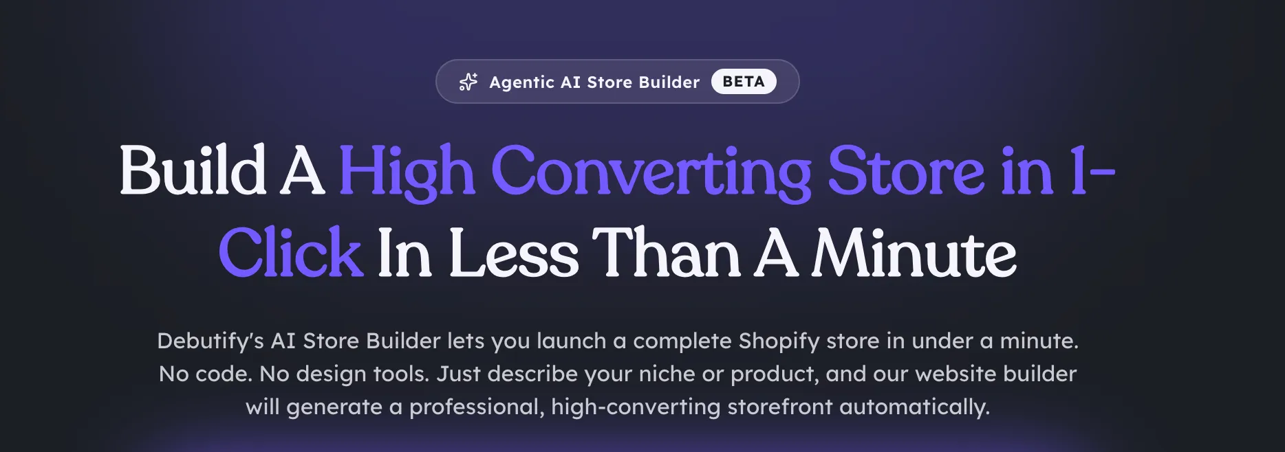 Debutify AI Store Builder