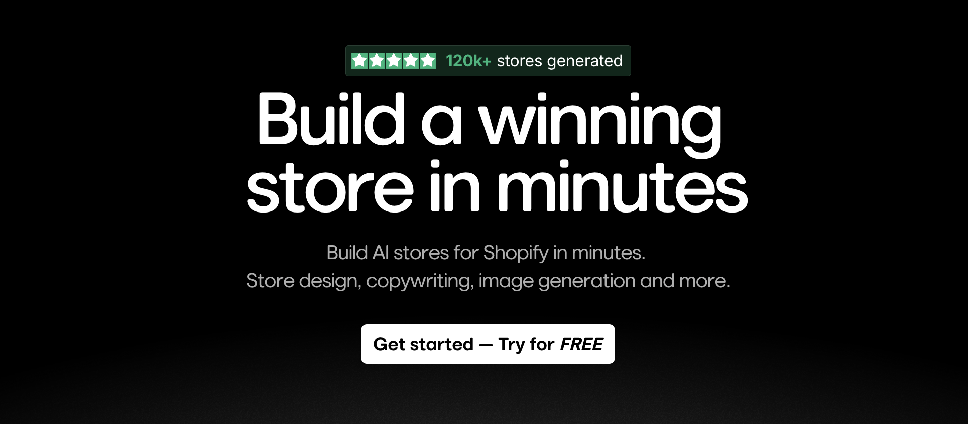 Dropmagic AI Shopify store builder