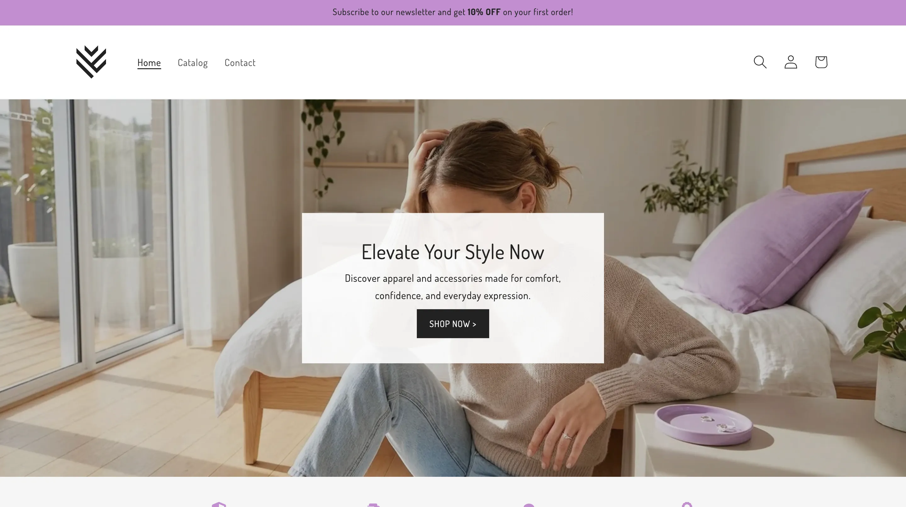 Shopify password protection setting