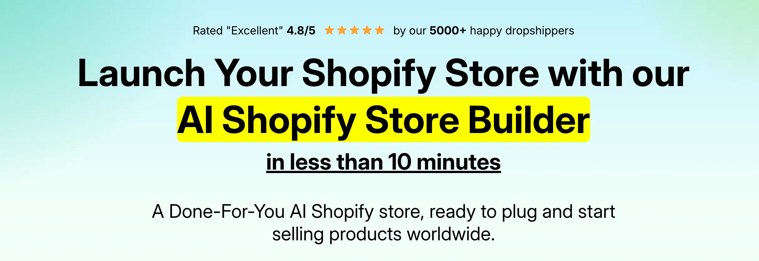 StorePilot AI Store Builder